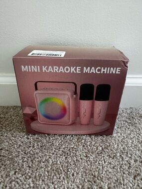 Mini Karaoke Machine - Pink